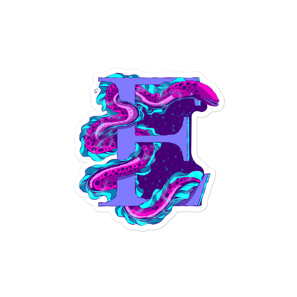 Electric Eel Sticker