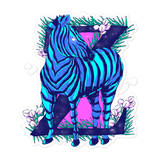 Zebra Sticker
