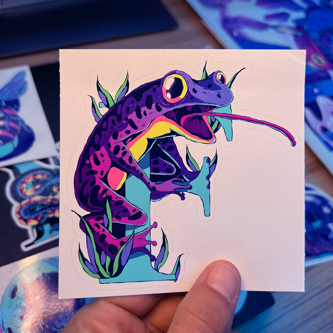 Frog Sticker