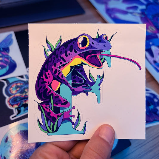 Frog Sticker