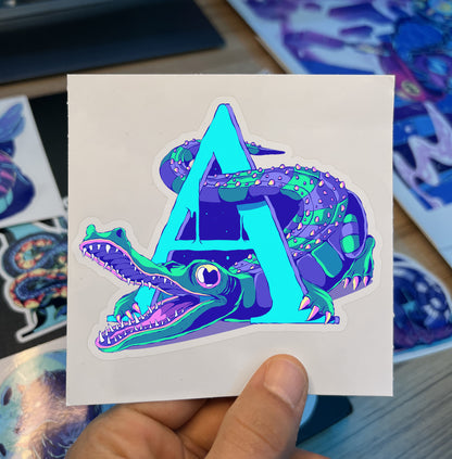 Alligator Sticker