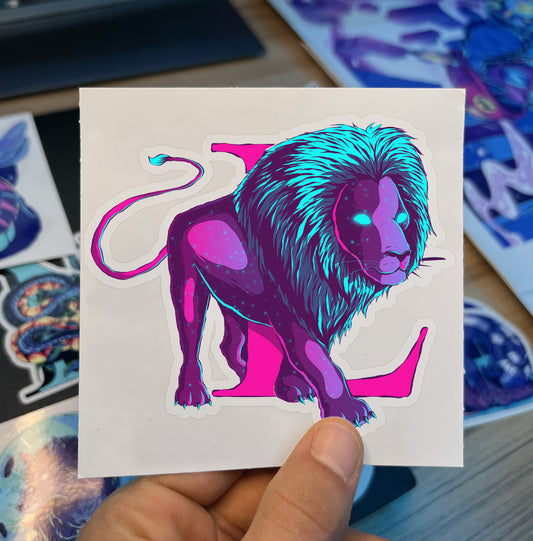 Lion Sticker