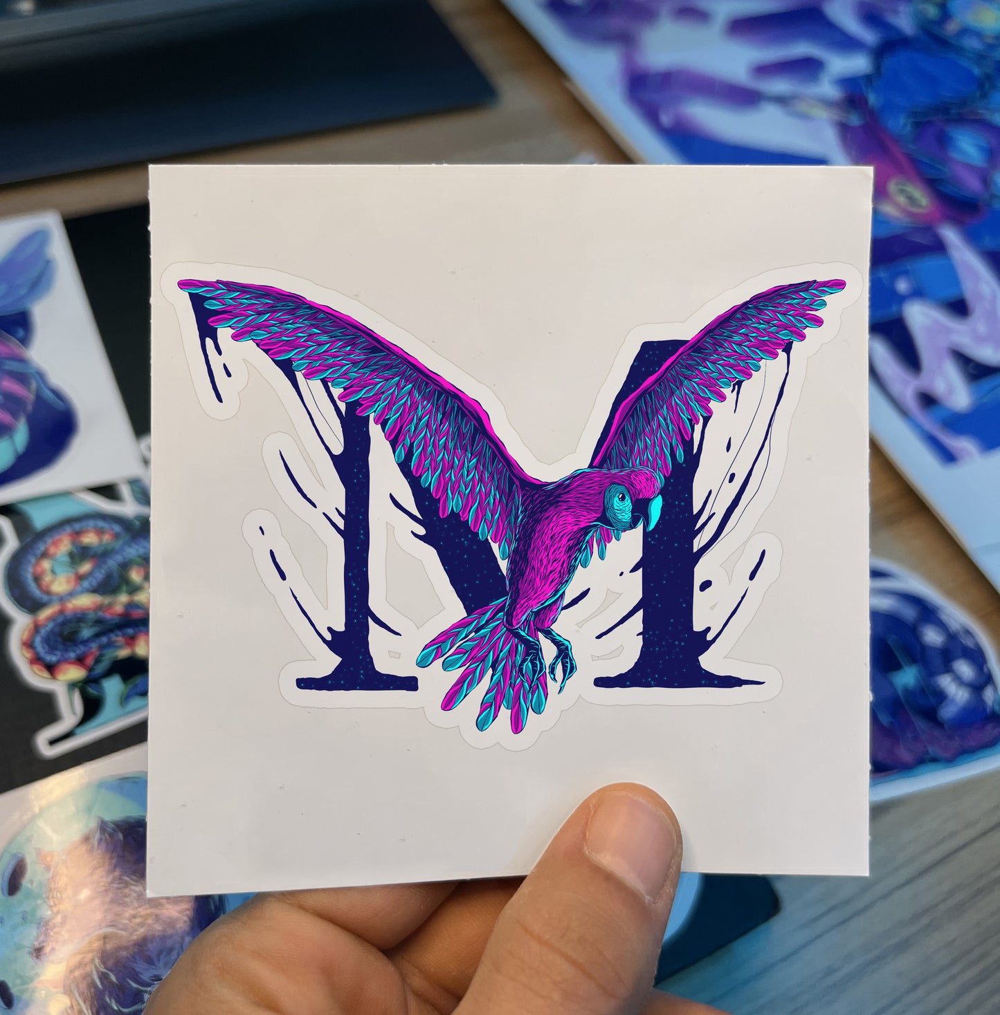 Macaw Sticker