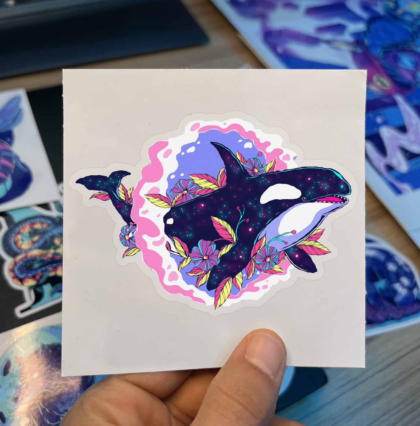 Orca Sticker