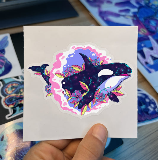 Orca Sticker