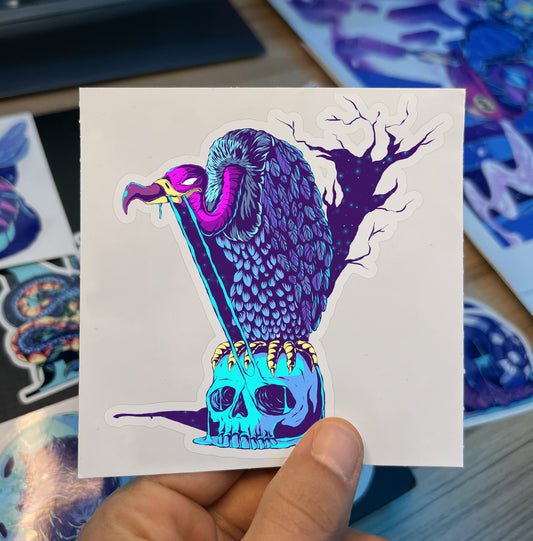 Vulture Sticker