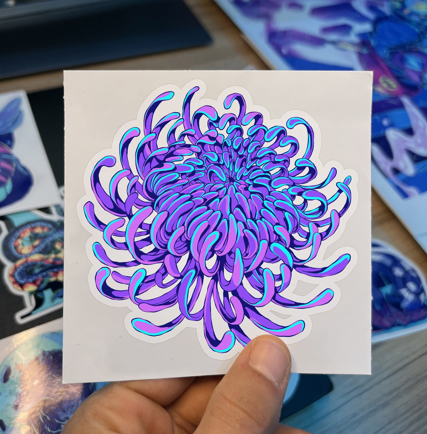 Flower Sticker