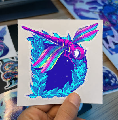 Dragon Fly Sticker