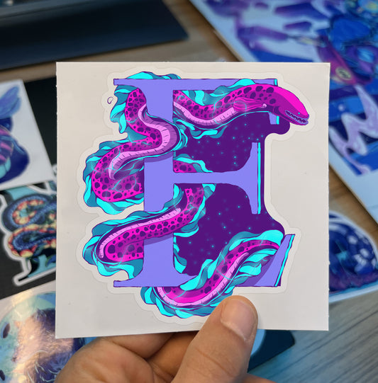 Electric Eel Sticker