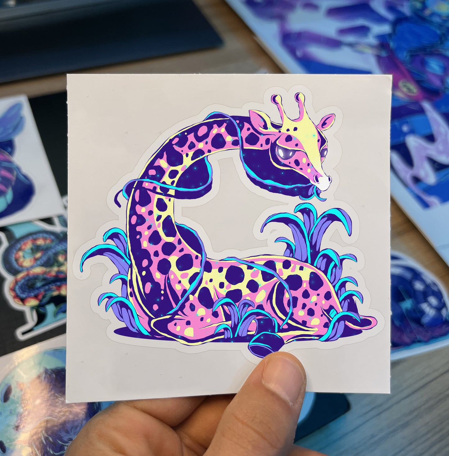 Giraffe Sticker