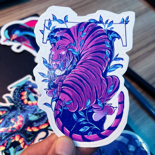 Tiger Sticker