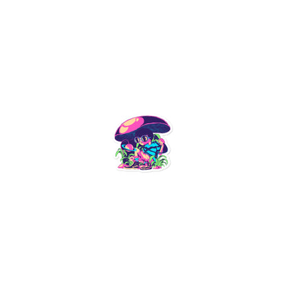 Space Forest Sticker