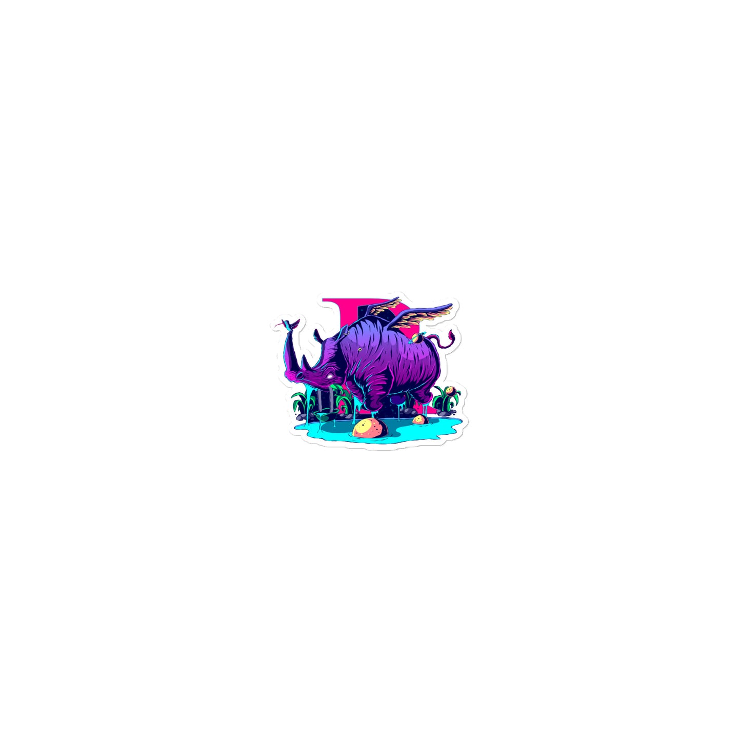 Rhino Sticker