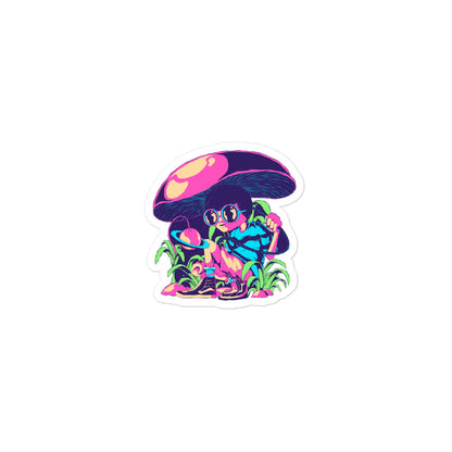 Space Forest Sticker