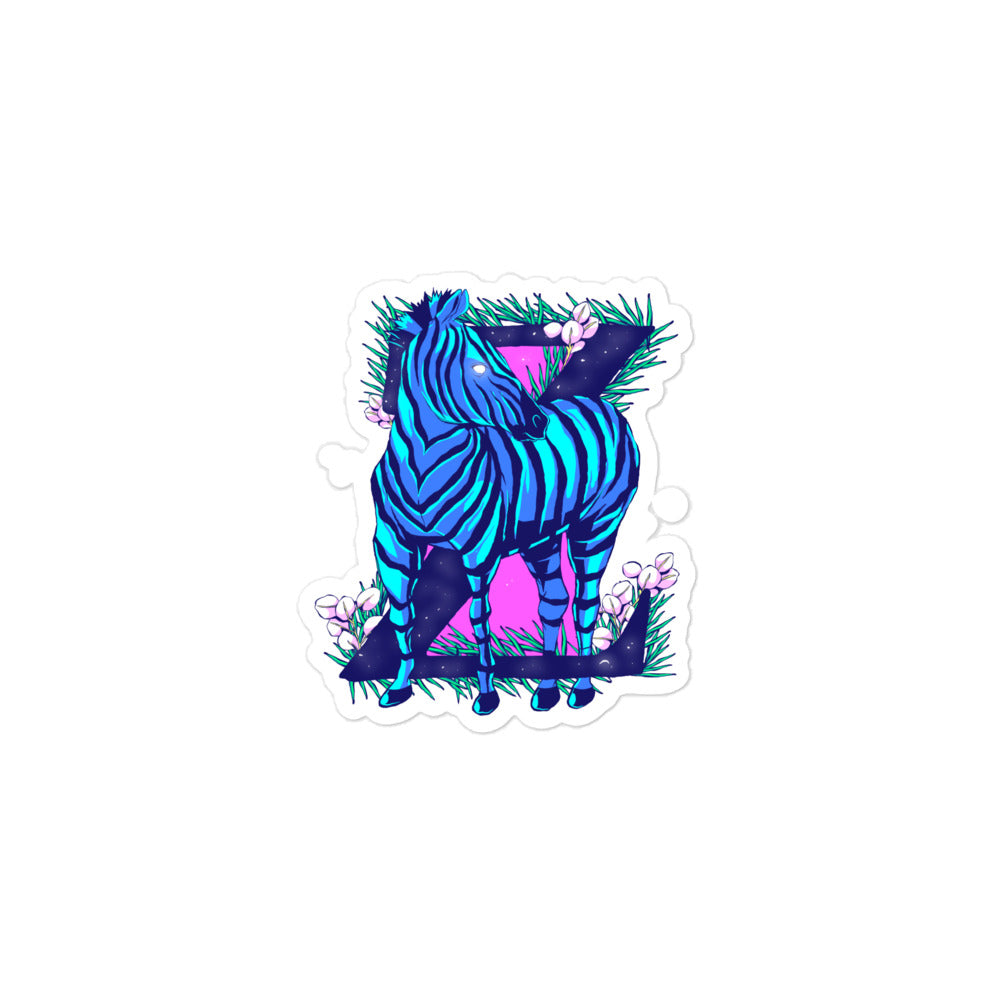 Zebra Sticker