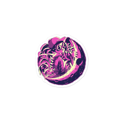 Space Forest Sticker