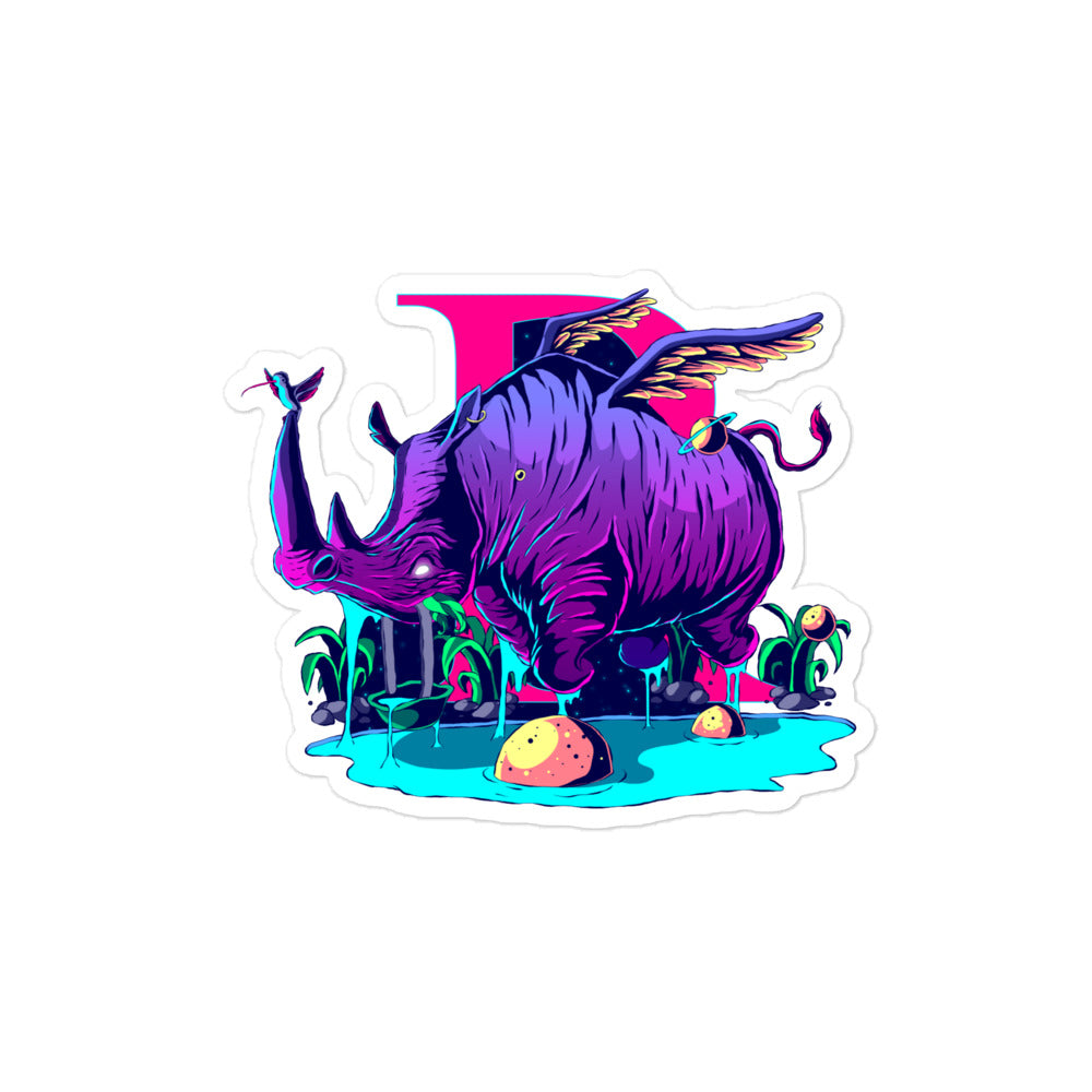 Rhino Sticker