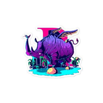 Rhino Sticker