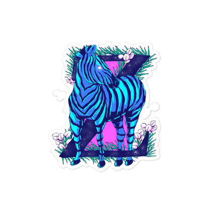 Zebra Sticker