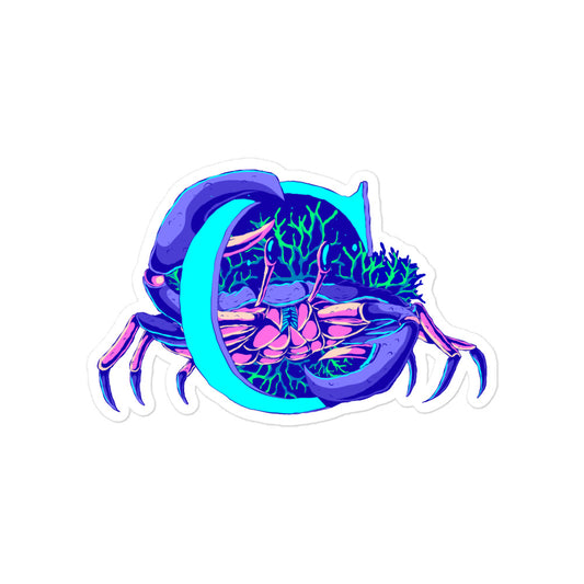 Crab Sticker