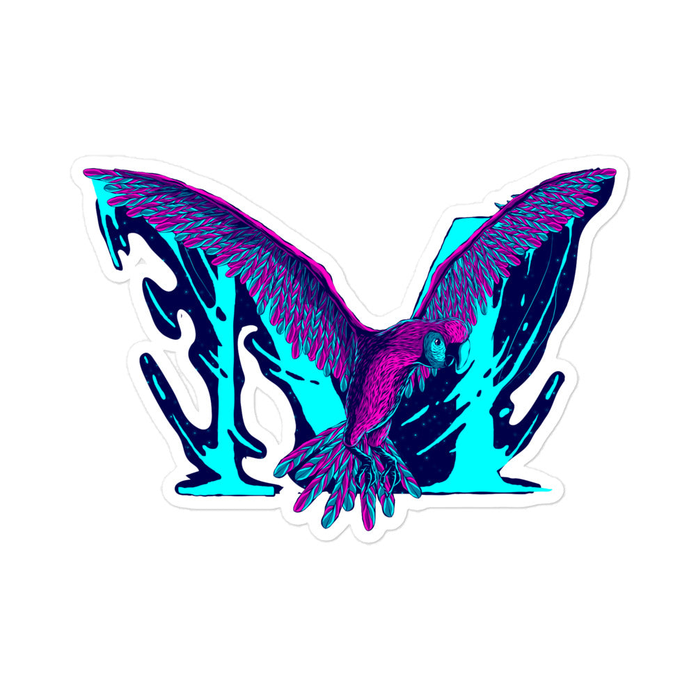 Macaw Sticker