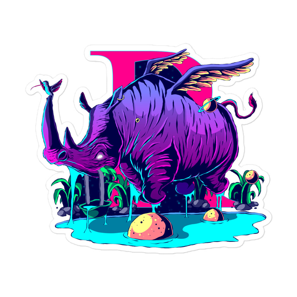 Rhino Sticker